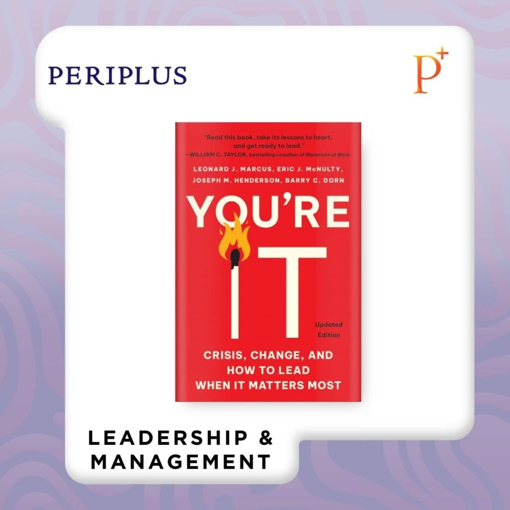 9781541706323 You're It_ Crisis, Change, and How to Lead When It Matters Most