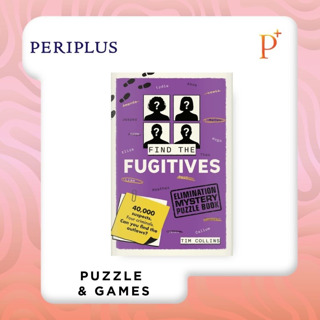 9781807710668 Elimination Mystery Puzzle Book_ Find the Fugitive